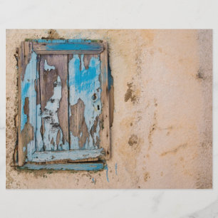 Prospectus 21,6 Cm X 24,94 Cm Vieux mur rustique