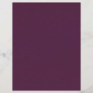 Prospectus 21,6 Cm X 24,94 Cm VIN SOMBRE violet massif PAPIER ARRIÈRE - PLANS