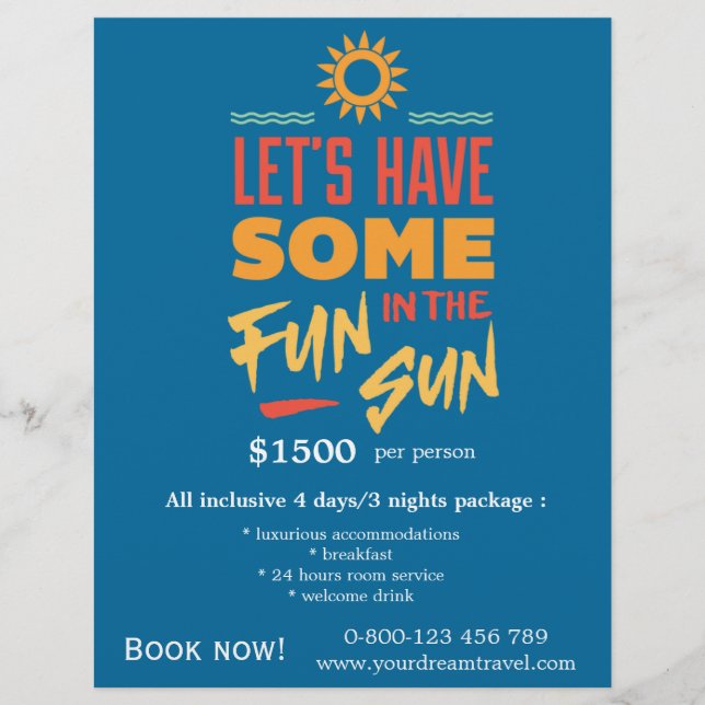 Prospectus 21,6 Cm X 24,94 Cm Voyages d'excursions (Devant)