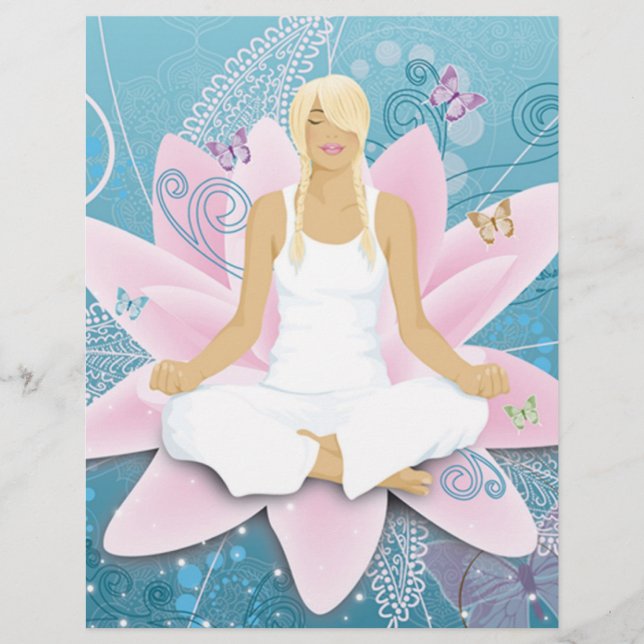 Prospectus 21,6 Cm X 24,94 Cm yoga (Devant)