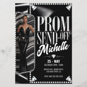 Prospectus do-it-yourself Elegant Prom Envoyer La Diplôme Pho