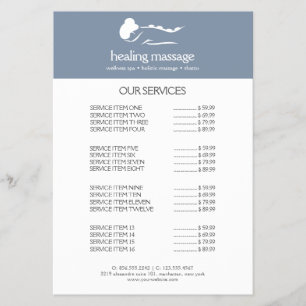Prospectus FEMME BLEU PÂLE MASSAGE EN PIERRE  Jour de Détente