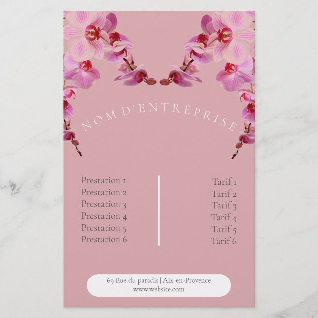 Prospekt 14 cm X 21,6 cm Flyer (Vorne)