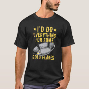 Prospektion von Gold-Digging-Angebot für einen Gol T-Shirt