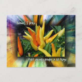 Prosper in allem postkarte
