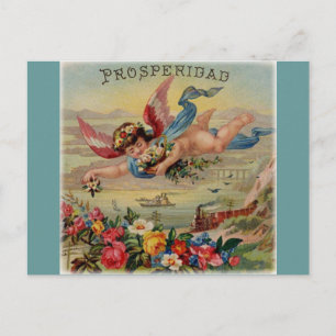 Prosperity Angel (Prosperität) Postkarte