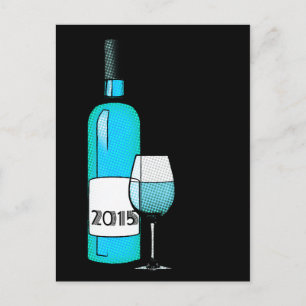 Prost 2015! postkarte