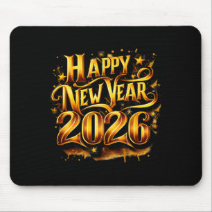 Prost auf 2026 Frohes Neues Jahr Party  Mousepad