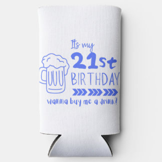 Prost auf 21! Endlich darf man legal trinken Selters Dosenkühler