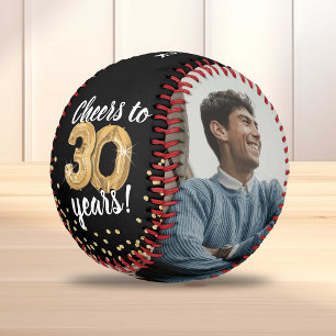 Prost auf 30 Jahre - 30. Geburtstagsfoto Baseball