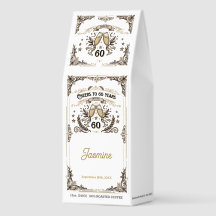 Prost auf 60 Jahre Vintage Elegantes Geburtstagsge