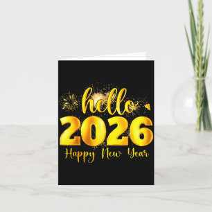 Prost aufs neue Jahr Frohes neues Jahr 2026 Party Karte