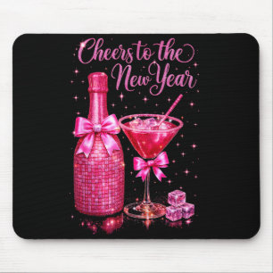Prost aufs neue Jahr Frohes neues Jahr 2026 Party Mousepad