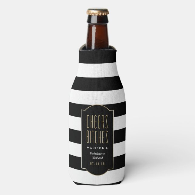 Prost | Bachelorette Flasche Cooler Flaschenkühler (Flaschenvorderseite)