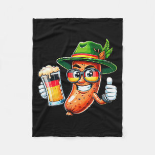 Prost Bier Deutsch-Amerikanische Flagge Männer Tas Fleecedecke