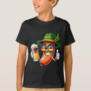 Prost Bier Deutsch-Amerikanische Flagge Männer Tas T-Shirt