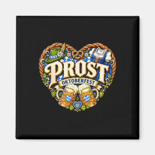Prost deutsches Bierfest bayerische Feier Magnet