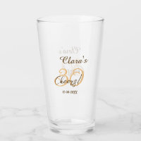 Prost dreißigster Geburtstag Holzkohle braun orang