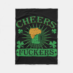 Prost Ers Lustiger St. Patricks Day Irischer Trink Fleecedecke