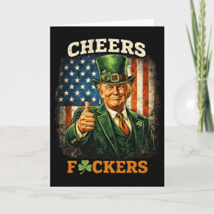 Prost Ers St Patricks Day Lustiger Biertrinker Tru Karte
