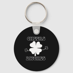 Prost Es Glücksklee St. Patrick's Day Iri-Shirt Schlüsselanhänger