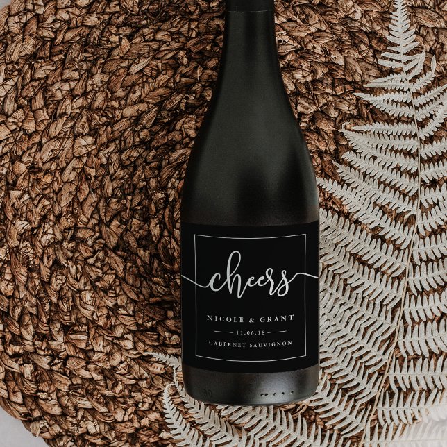 Prost | Gastgeschenk Hochzeit Weinetiketten Weinetikett (Von Creator hochgeladen)