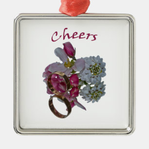 Prost-Halskette Ornament Aus Metall