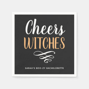 Prost Hexen Junggesellinnenabschied Halloween Part Serviette