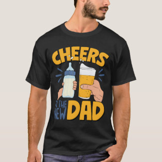 Prost Neuer Papa Ankündigung Erster Papa Papa In S T-Shirt