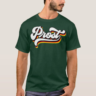 Prost Oktoberfest Retro Bayern München Deutsche Bi T-Shirt