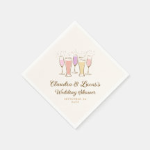 Prost Paare Coed Hochzeitsdusche