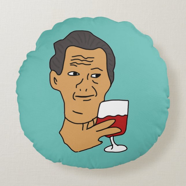 prost rundes kissen (Vorderseite)