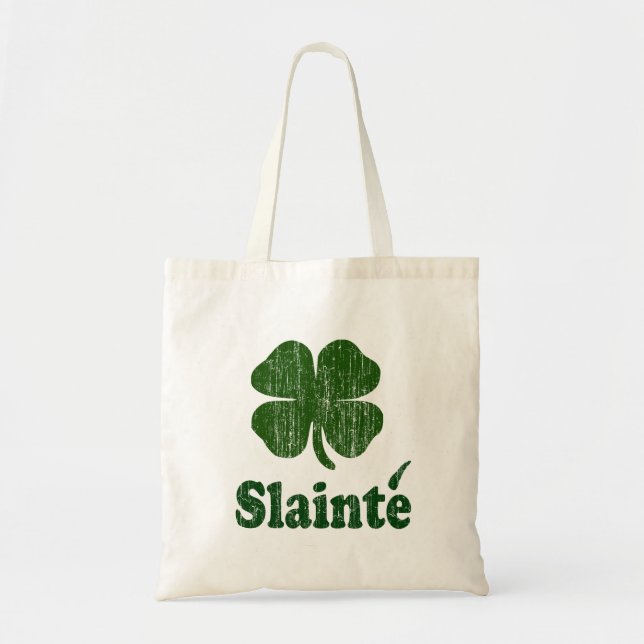 Prost Shamrock Tragetasche (Vorne)