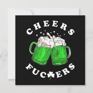 Prost St Patricks Day Biertrinken Lustig