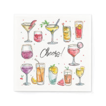 Prost Trinken Doodles Cocktail