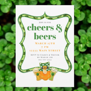 Prost und Bier St. Patrick’s Day Party Einladung