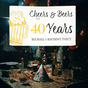 Prost und Bier zum 40-jährigen Typografie-Geburtst Banner