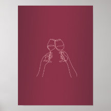 Prost Wein Poster