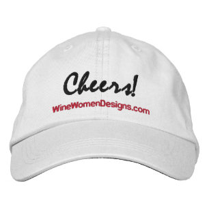 Prost! Wine Women Designs Light Bestickte Baseballkappe