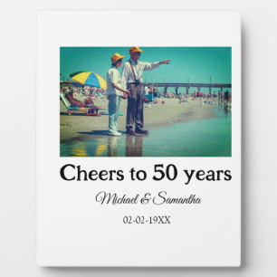 Prost zum 50-jährigen Jubiläum Name Foto Datum Fotoplatte