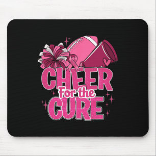 Prost zum Heilung Brustkrebs-Bewusstsein Pink Ri Mousepad
