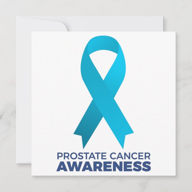 Prostata Cancer Awareness Einladung (Vorderseite)