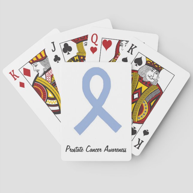 Prostata Cancer Awareness Spielkarten (Rückseite)