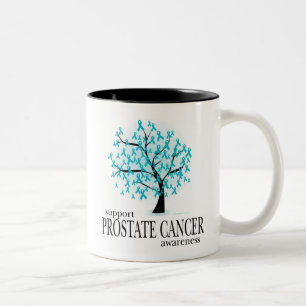 Prostatakrebs-Baum Zweifarbige Tasse
