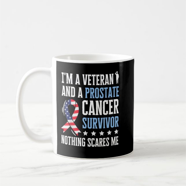 Prostatakrebs bei Männern Veteran Chemotherapie Kaffeetasse (Links)