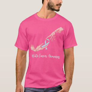Prostatakrebs-Bewusstsein Schöpfung Adams Geschenk T-Shirt