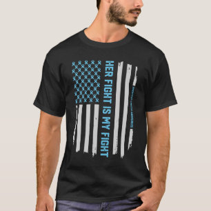 Prostatakrebs-Bewusstseins-Band-amerikanische T-Shirt