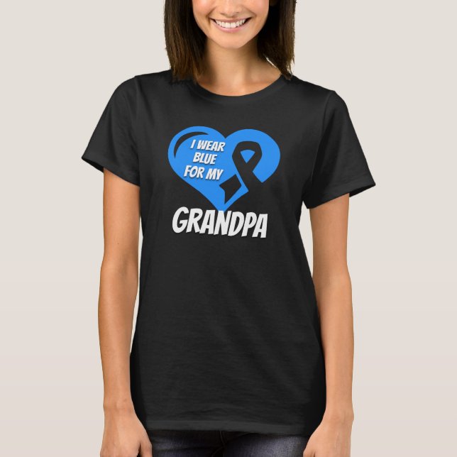 Prostatakrebs für meinen Großvater T-Shirt (Vorderseite)