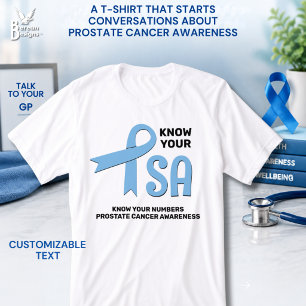 Prostatakrebs KENNE DEINEN PSA-WERT T-Shirt