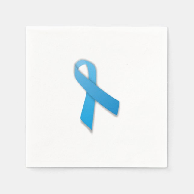 Prostatakrebs Ribbon Napkins Serviette (Vorderseite)